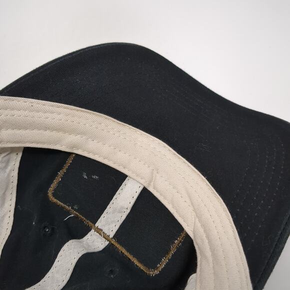 STIHL Leather Patch Snapback Trucker Hat Black One Size Mesh Back - Picture 8 of 10